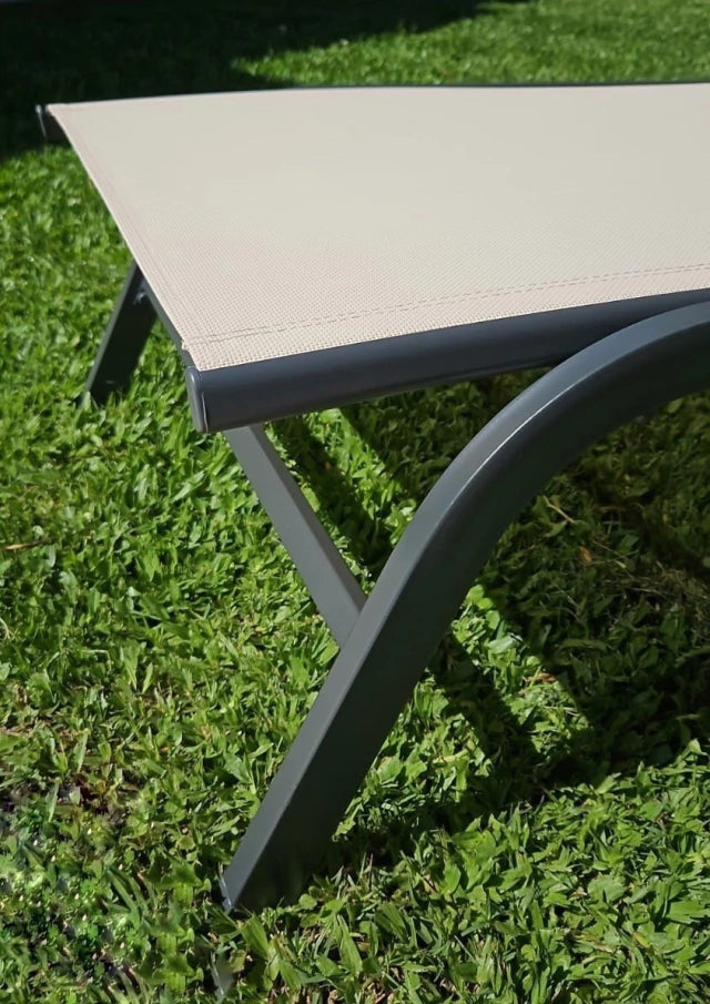 Reposera Samanta Snow Anthracite
