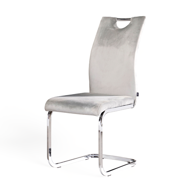 Silla Celine Pana Gris Claro