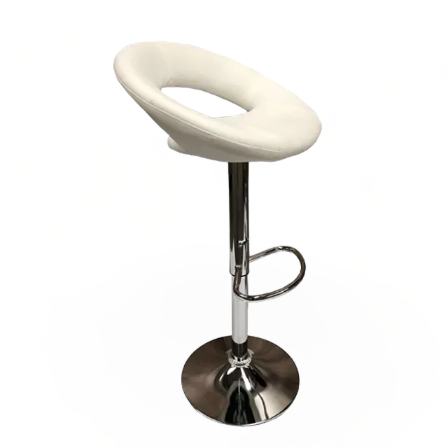 Banqueta Ecocuero Elara Blanco