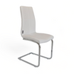 Silla Vezia Ecocuero Blanca