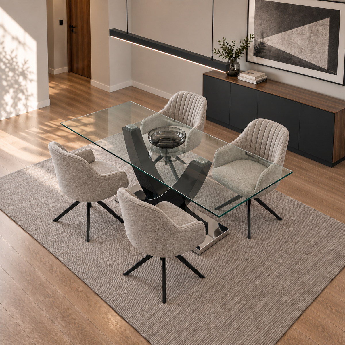 Mesa Calia Base Negra