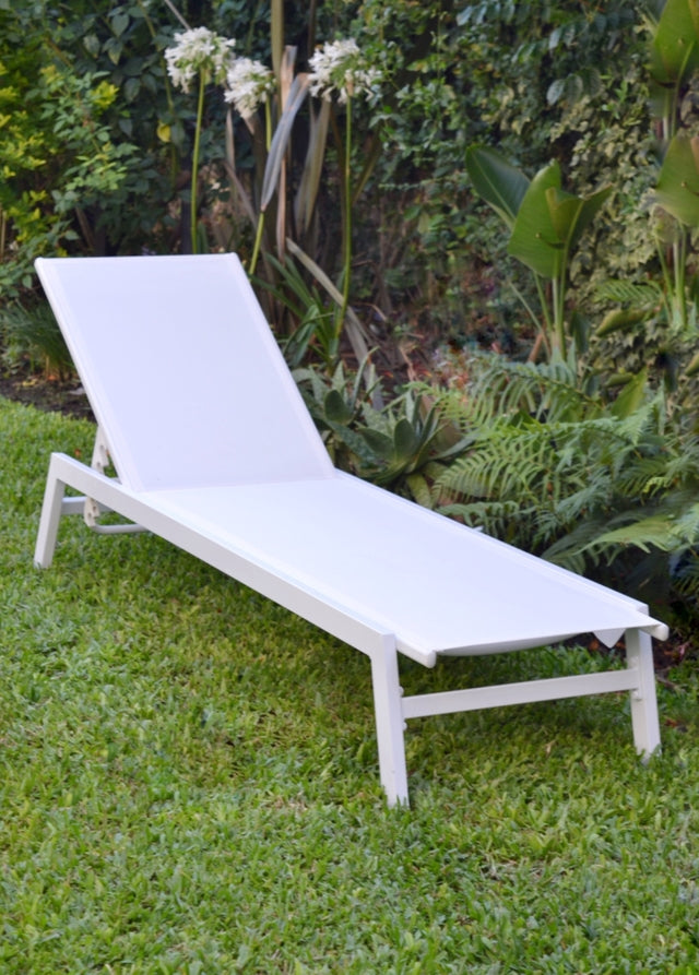 Reposera Delta White