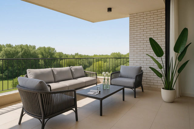 Set Celine Grey 3 cuerpos