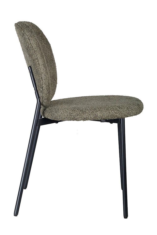 Silla Bear Bouclé Verde