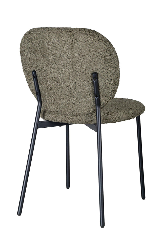 Silla Bear Bouclé Verde