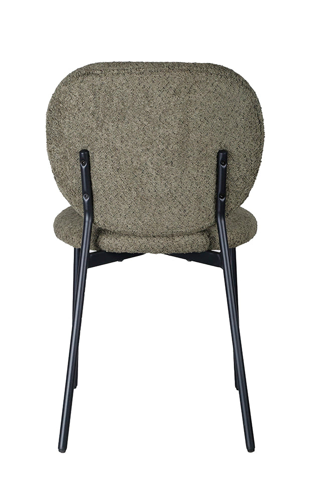 Silla Bear Bouclé Verde