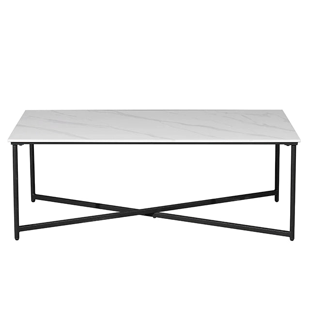 Mesa Baja Fiona Neolith Blanco Base Negra