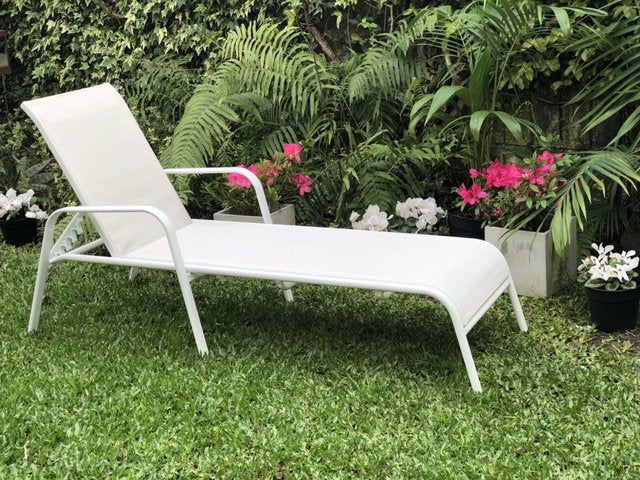 Reposera Sigma Blanca