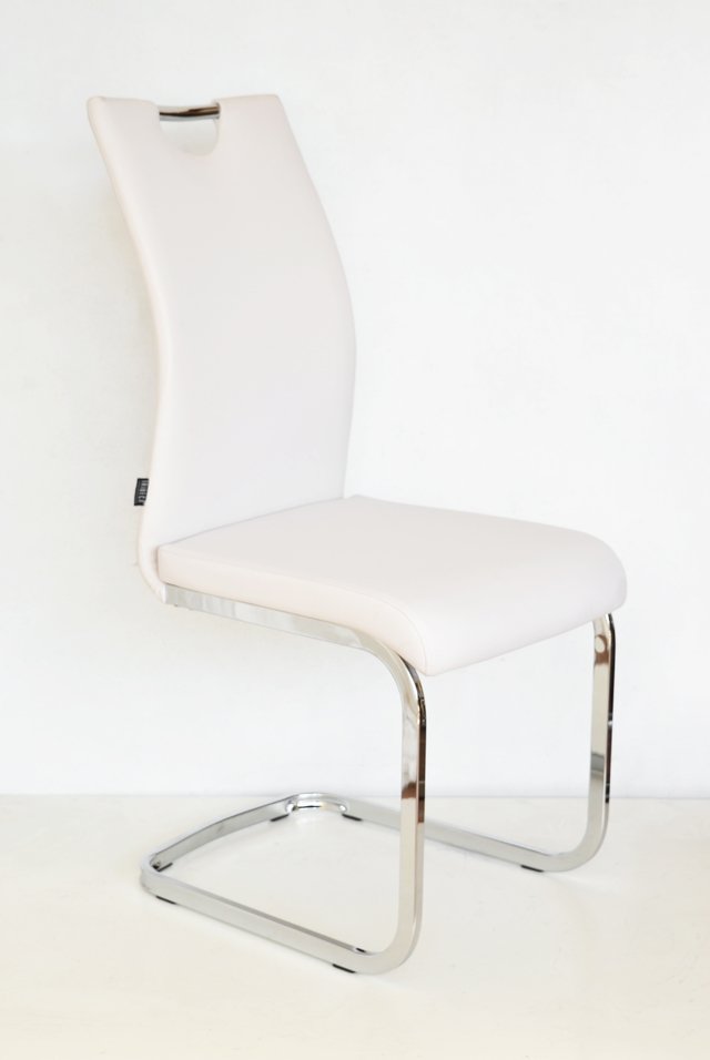 Silla Celine Ecocuero Blanca