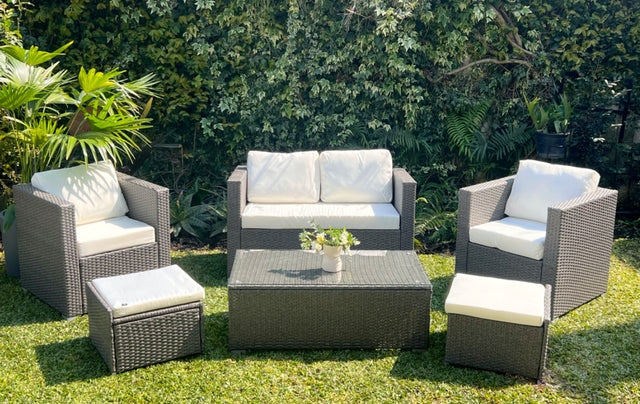 Set Brio Dark Grey + Puff