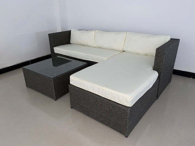 Set Dolce Grey c/ Vidrio