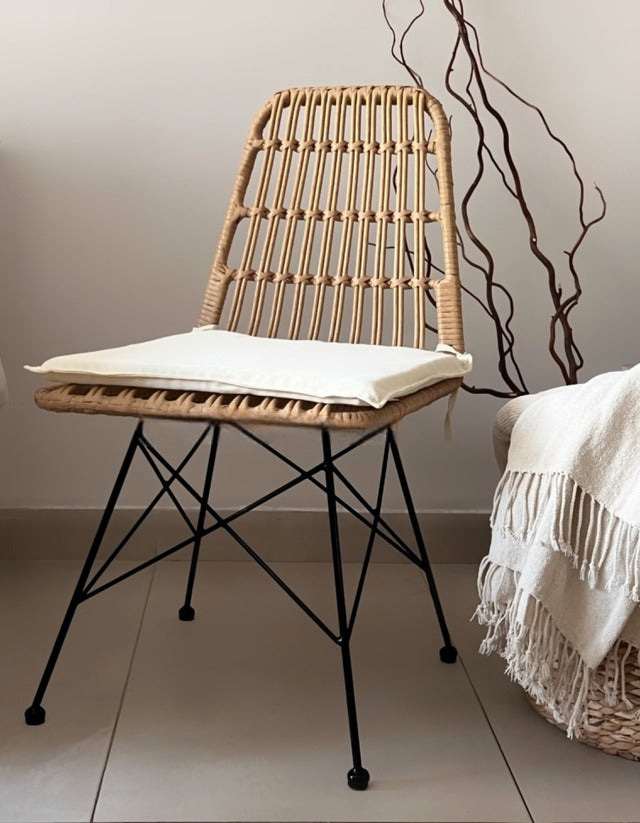 Silla Niebla Natural c/ Beige