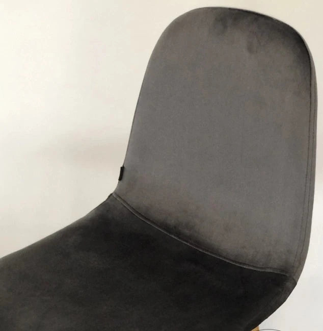 Banqueta Syra Pana Gris Oscuro