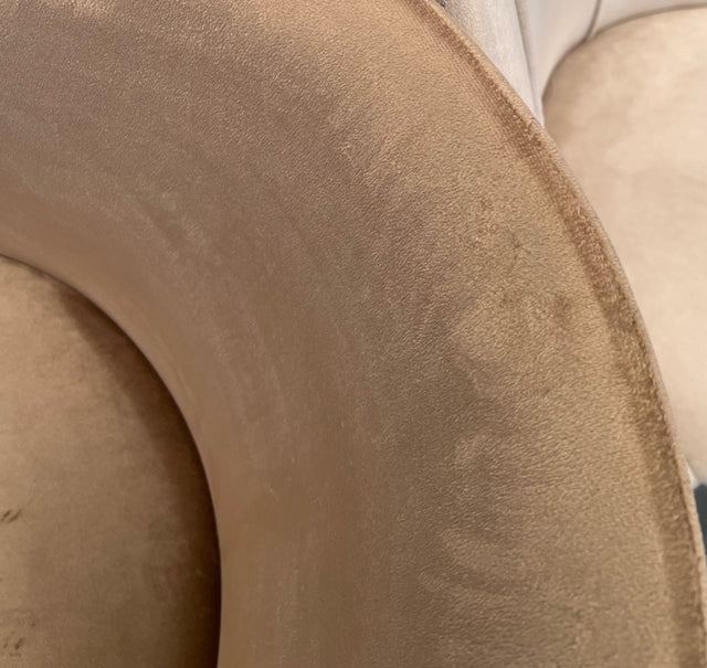 Silla Jade Pana Taupe Base Negra