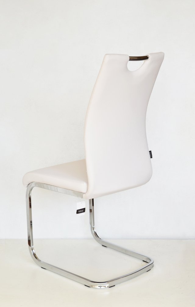 Silla Celine Ecocuero Blanca