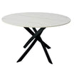 Mesa Muna Redonda Neolith Base Negra