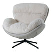 Sillón Arman Ecocuero Taupe c/Chenille con Taupe