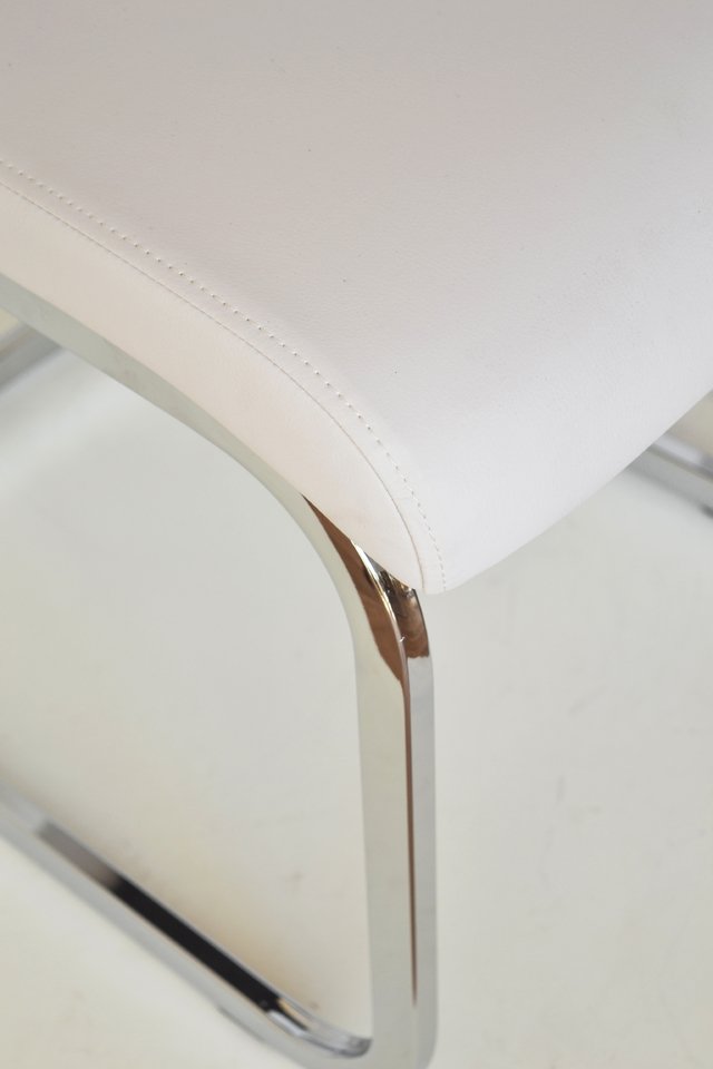 Silla Celine Ecocuero Blanca