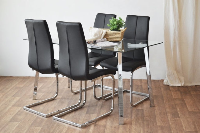 Mesa Kairo Base Cromo