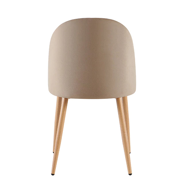 Silla Livia Lisa Taupe Pana Base Natural