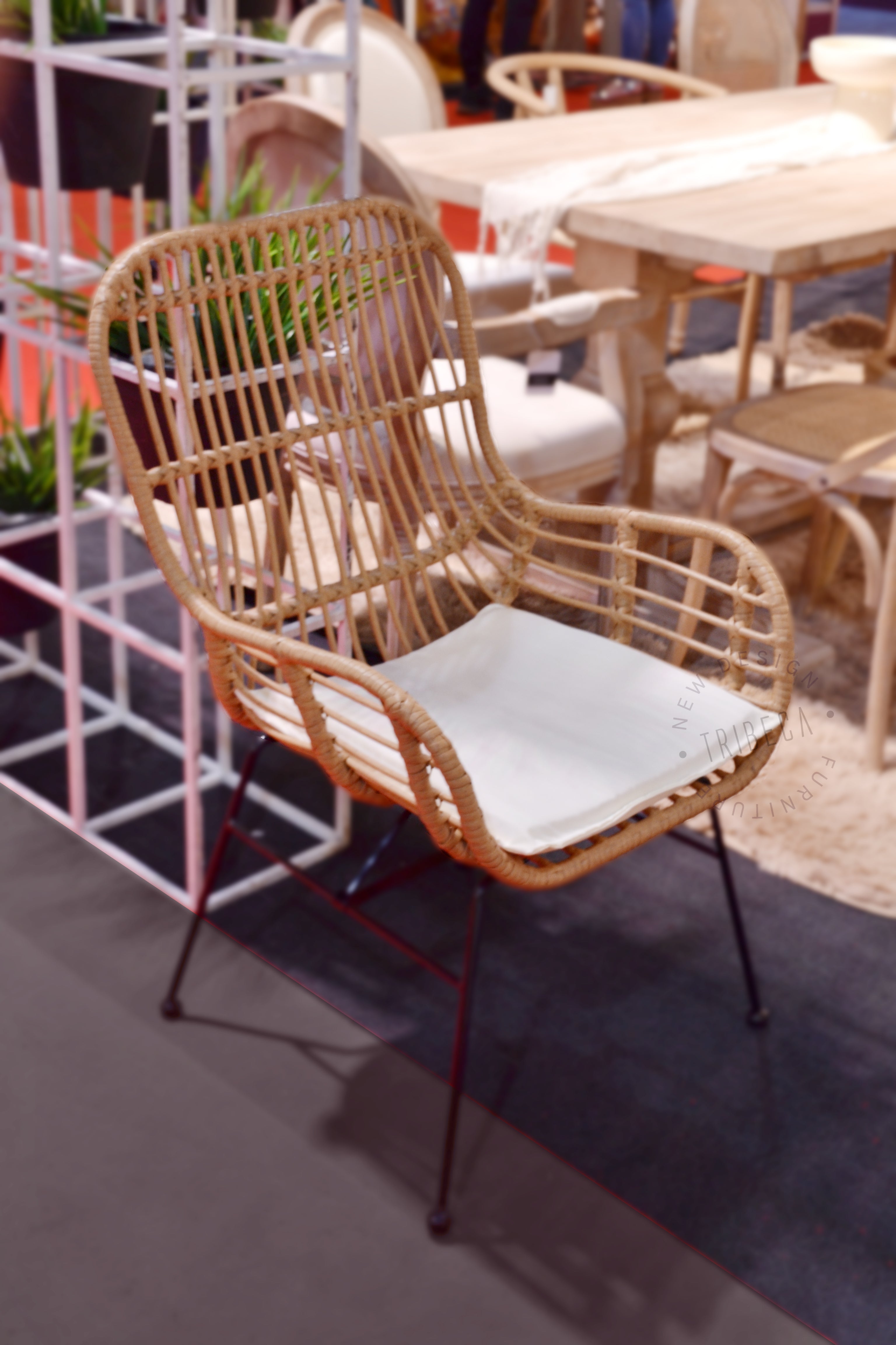 Silla Aurora Natural c/ Beige