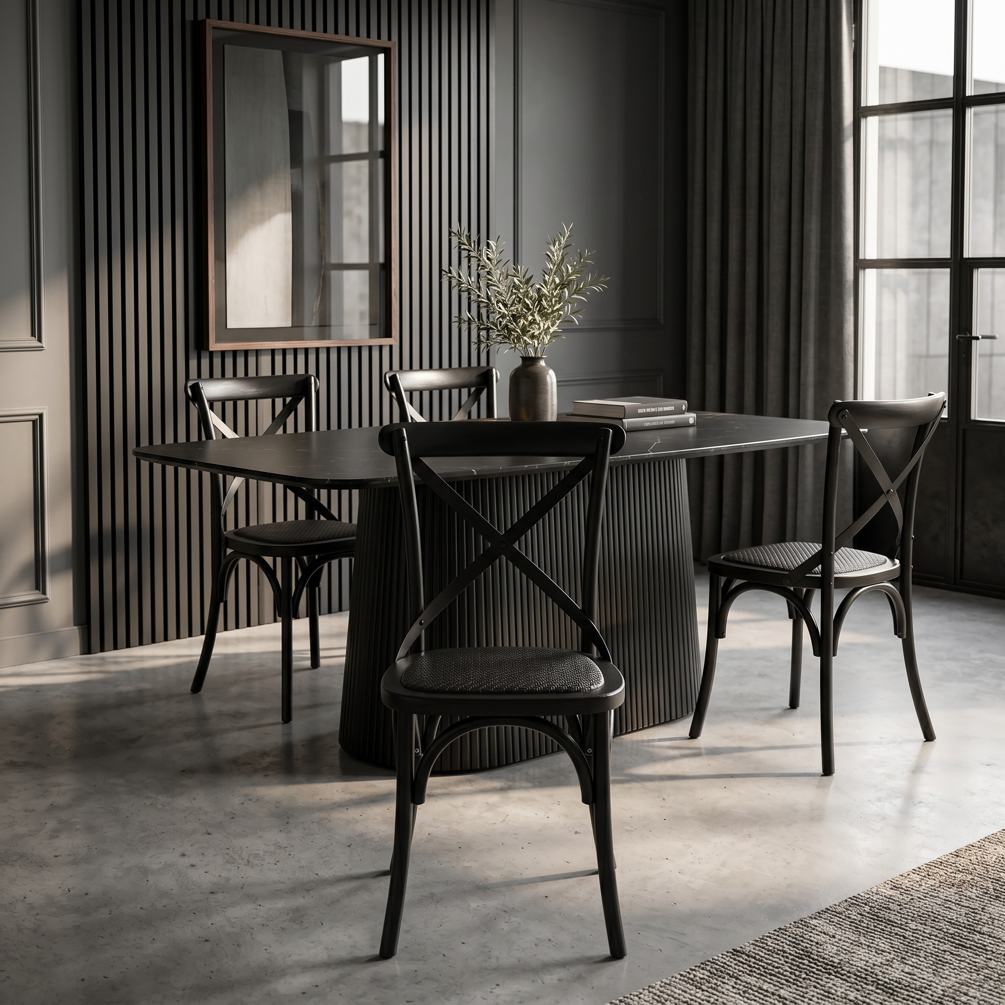 Silla Nápoles Full Black