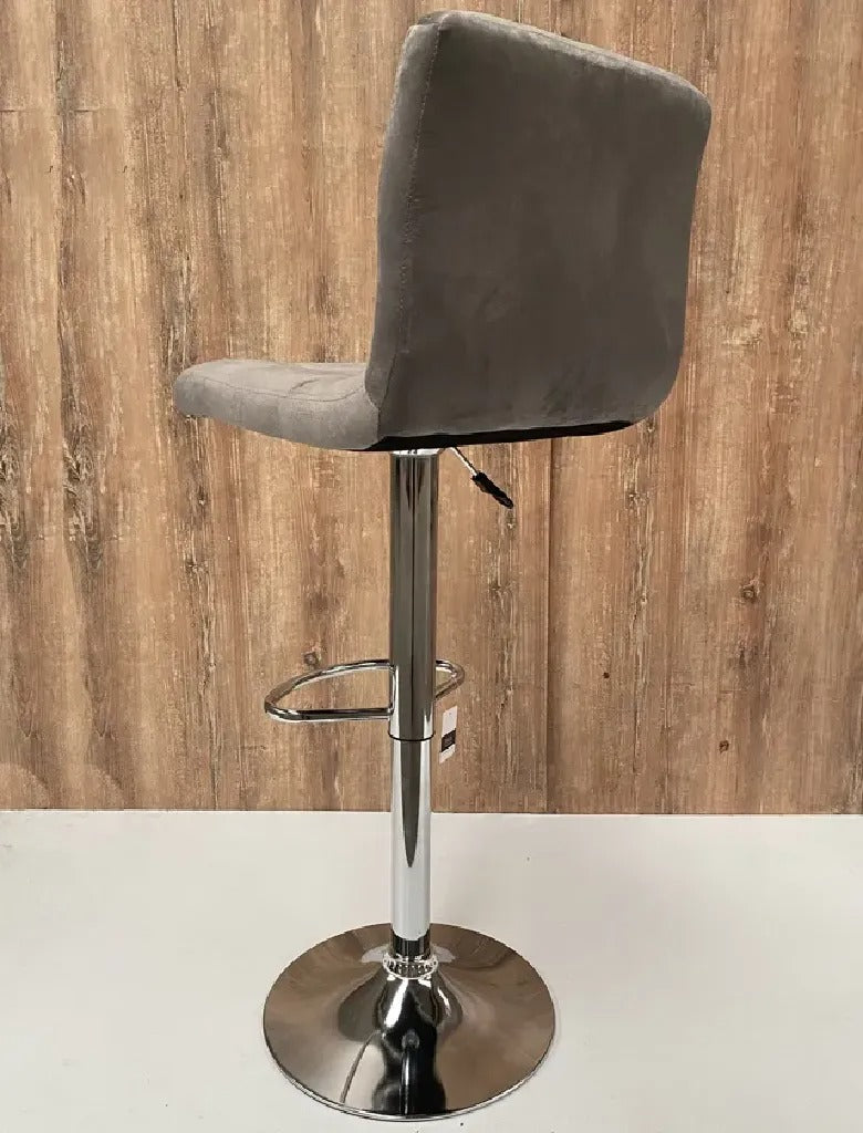 Banqueta Liora Pana Gris Claro