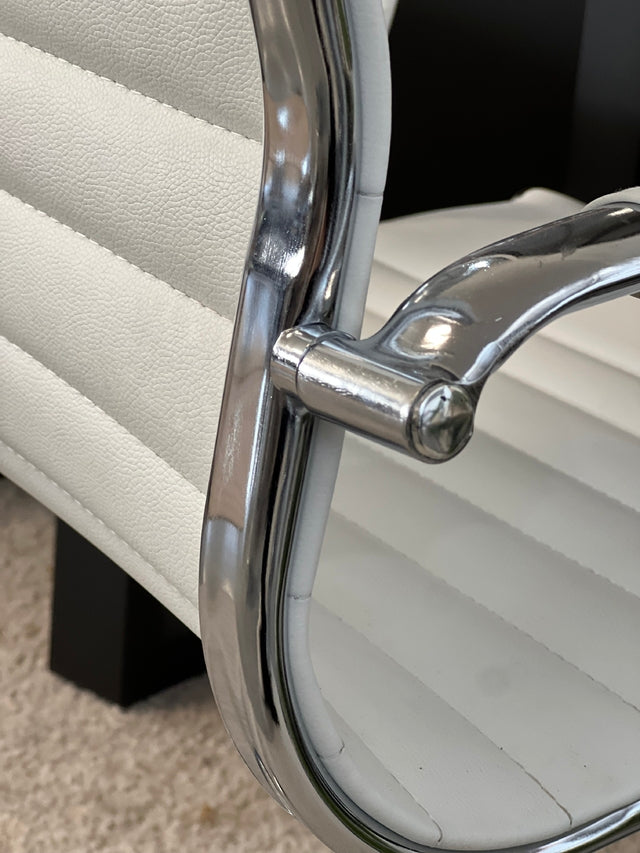 Silla Aran Blanca Respaldo Alto