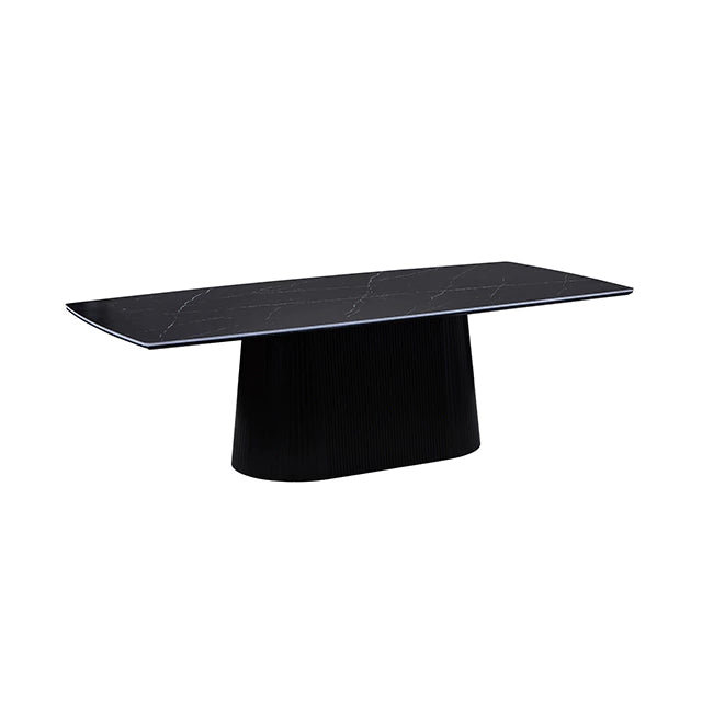 Mesa Tancah Black Marquina Base Negra