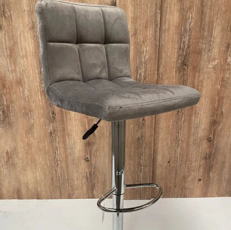 Banqueta Liora Pana Gris Oscuro