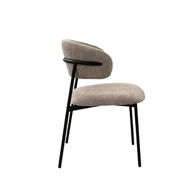 Silla Zuno Pro Gris Claro Base Negra