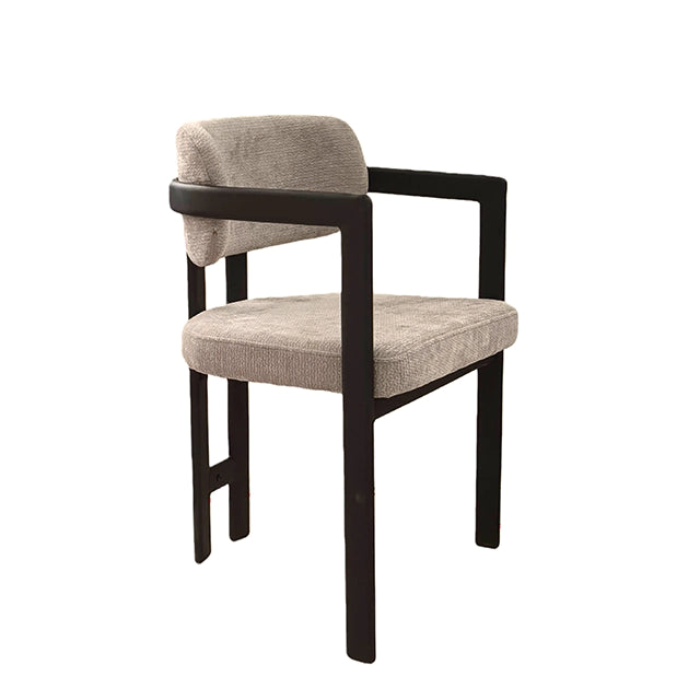 Silla Besaya Gris Claro Base Negra