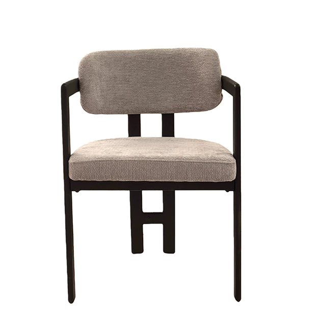 Silla Besaya Gris Claro Base Negra