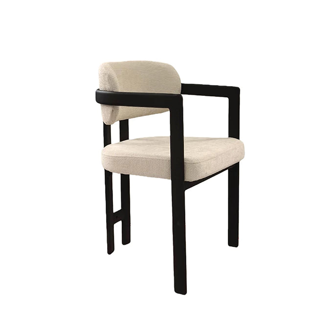 Silla Besaya Beige Base Negra