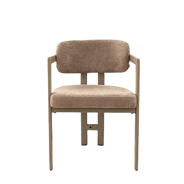 Silla Besaya Taupe Base Capuccino