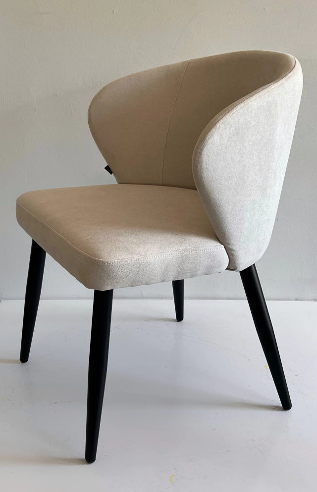Silla Vita Beige Base Negra
