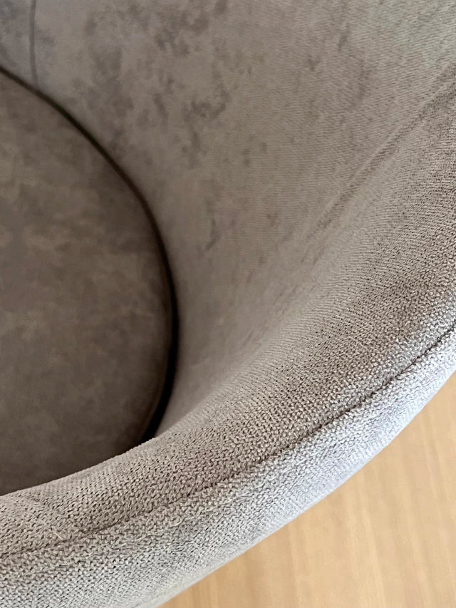 Silla Vita Gris Claro Base Negra