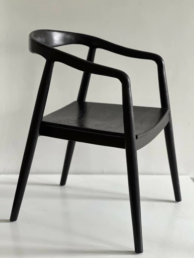 Silla Praga Circle Negra Teka