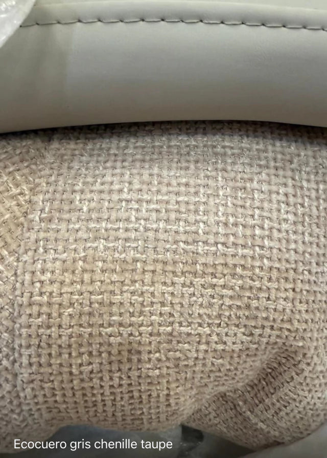 Sillón Arman Gris c/Chenille Taupe