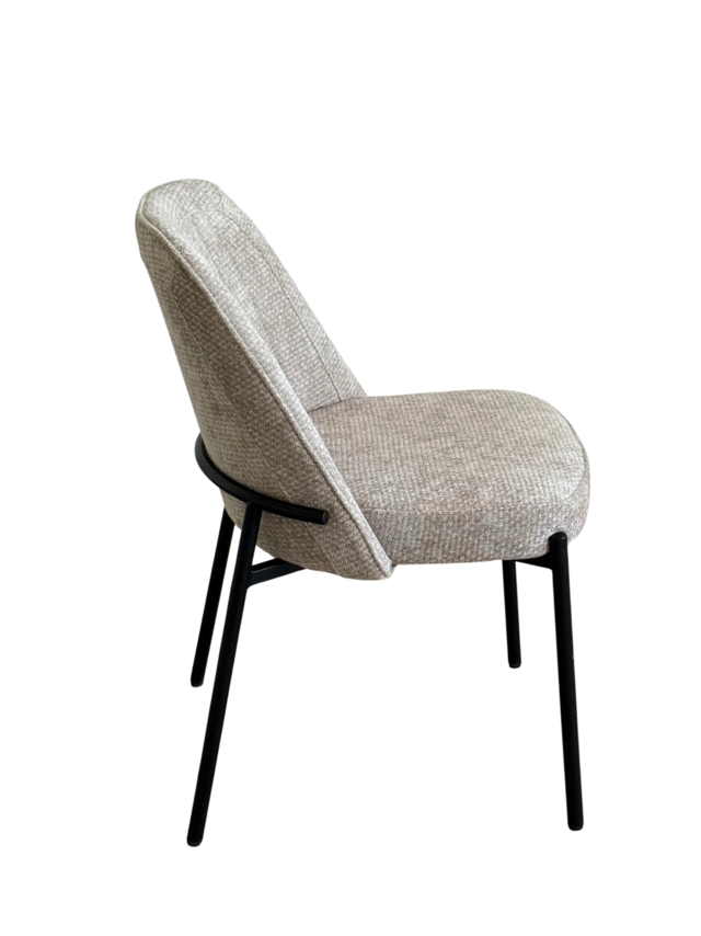 Silla Tová Tostado Base Negra