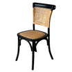 Silla Ginger Negra Rattan