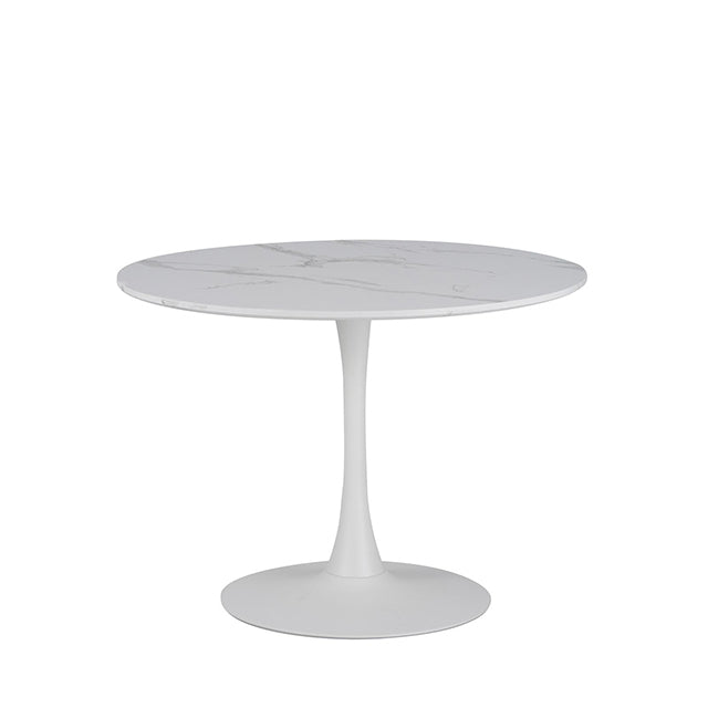 Mesa Noma Tapa Calacata Base Blanca