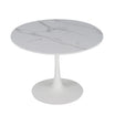 Mesa Noma Tapa Calacata Base Blanca