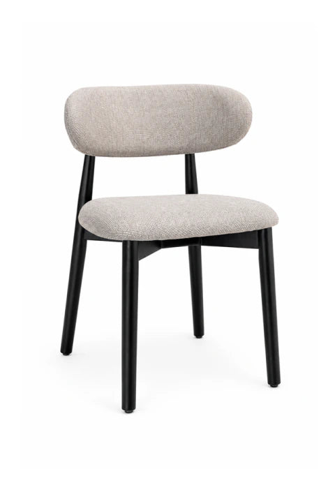 Silla Zuno Deluxe Gris Base Negra