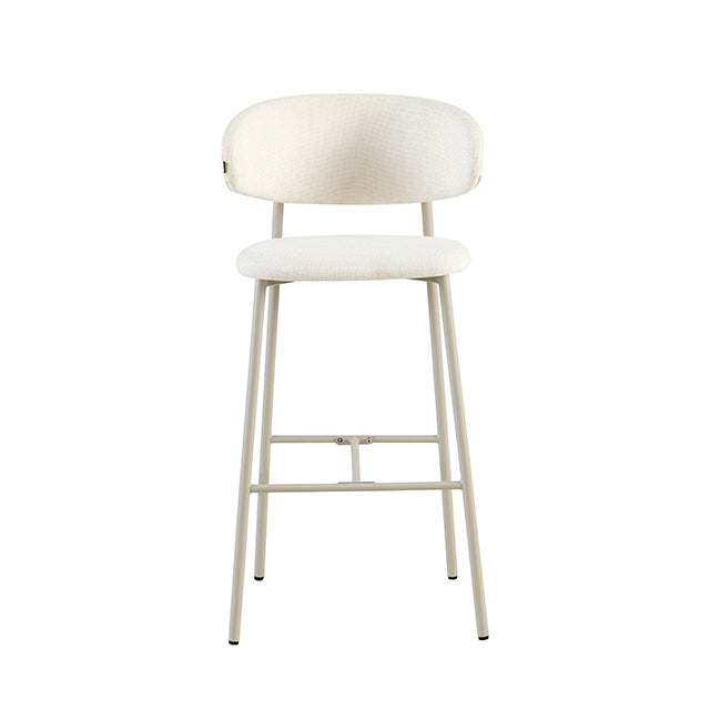 Banqueta Zuno Off White Base Capuccino