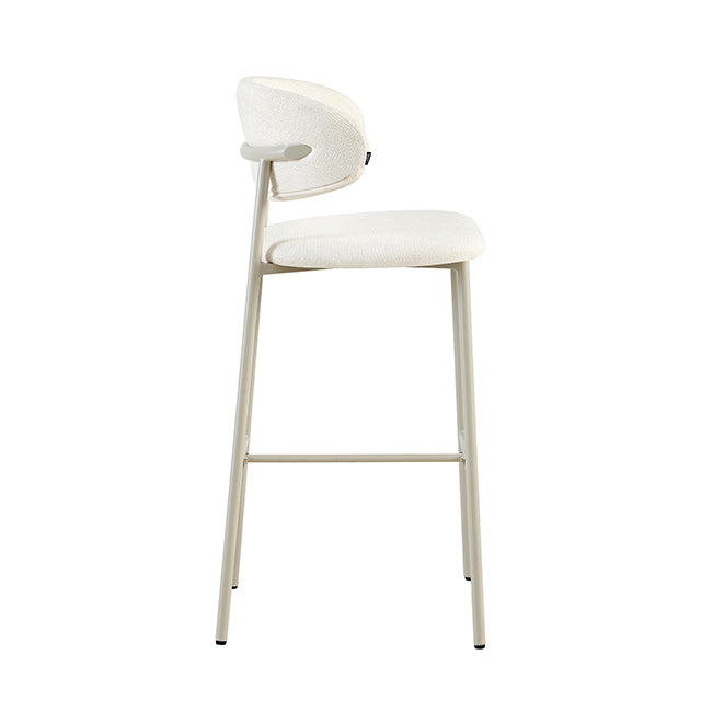 Banqueta Zuno Off White Base Capuccino