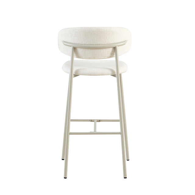 Banqueta Zuno Off White Base Capuccino