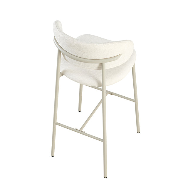 Banqueta Zuno Off White Base Capuccino