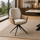 Silla Nature Beige Base Negra