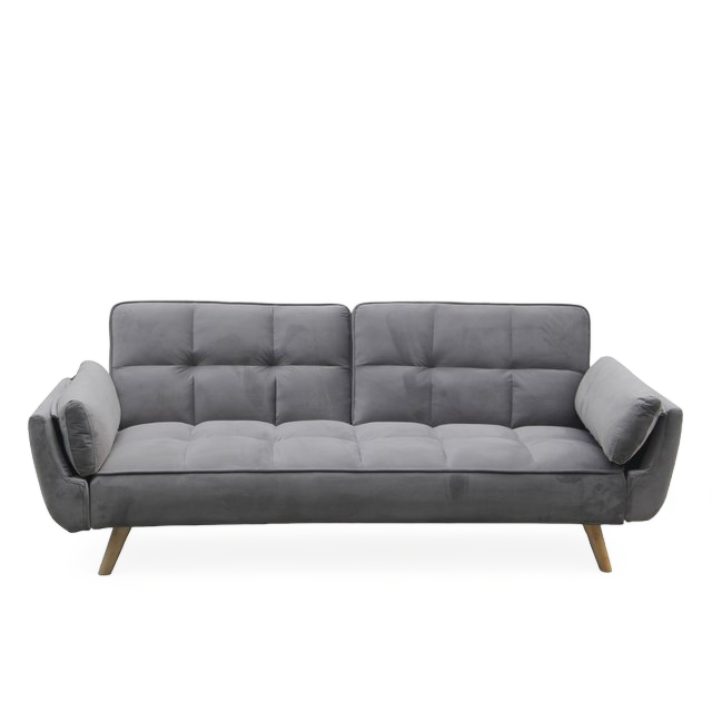 Sofa Bed Violetta Pana USB Light Grey